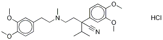 VERAPAMIL RELATED COMPOUND B (50 MG) (AL-PHA-[2-[[2-(3,4-DIMETHOXYPHENYL)-ETHYL]METHYLA-MINO]ETHYL]-3,4-DIMETHOXY-ALPHA-(1-METHY-LETHYL)-BENZENEACETONITRILE MONOHYDROCHLORIDE)