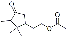 2-(2,2,3-trimethyl-4-oxocyclopentyl)ethyl acetate