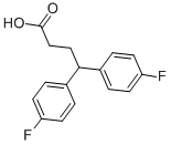 4,4-Bis(4-fluorophenyl)butyric acid