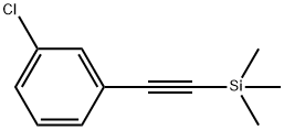 (3-CHLOROPHENYLETHYNYL)TRIMETHYLSILAN&