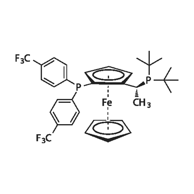 (R)-1-[(S)-2-[BIS[4-(TRIFLUOROMETHYL)PHENYL]PHOSPHINO]FERROCENYL]-ETHYLDI-TERT-BUTYLPHOSPHINE