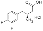 (S)-3-AMINO-4-(3,4-DIFLUOROPHENYL)BUTANOIC ACID HYDROCHLORIDE