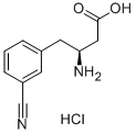 (S)-3-AMINO-4-(3-CYANOPHENYL)BUTANOIC ACID HYDROCHLORIDE
