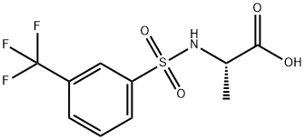 (N-(3-TRIFLUOROMETHYL)BENZENESULFONYL)ALANINE