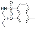 N-butyl-8-hydroxy-5-methylnaphthalene-1-sulphonamide 