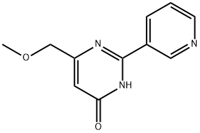 6-(METHOXYMETHYL)-2-(3-PYRIDYL)PYRIMIDIN-4-OL