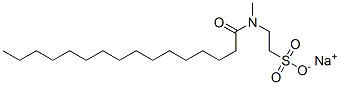 sodium 2-[methyl(1-oxohexadecyl)amino]ethanesulphonate