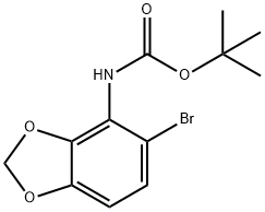 TERT-BUTYL (5-BROMO-1,3-BENZODIOXOL-4-YL)CARBAMATE