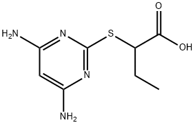 2-(4,6-DIAMINO-PYRIMIDIN-2-YLSULFANYL)-BUTYRIC ACID