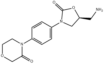 3-MORPHOLINONE, 4-[4-[(5S)-5-(AMINOMETHYL)-2-OXO-3-OXAZOLIDINYL]PHENYL]-