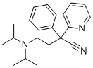 4-(DIISOPROPYLAMINO)-2-PHENYL-2-(2-PYRIDYL)-BUTYRONITRILE