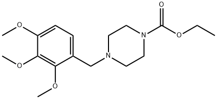 4-[(2,3,4-TriMethoxyphenyl)Methyl]-1-piperazinecarboxylic Acid Ethyl Ester