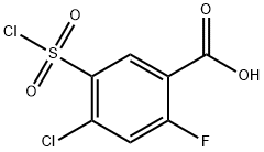 4-Chloro-5-(chlorosulfonyl)-2-fluorobenzoic acid