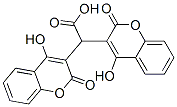 4-hydroxy-alpha-(4-hydroxy-2-oxo-2H-1-benzopyran-3-yl)-2-oxo-2H-1-benzopyran-3-acetic acid