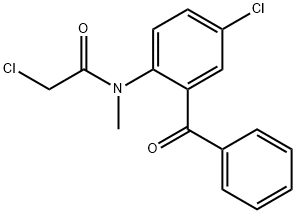 N-(2-benzoyl-4-chlorophenyl)-2-chloro-N-methylacetamide