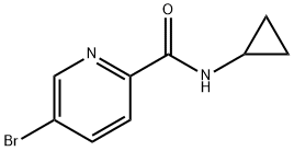 5-Bromo-N-cyclopropylpyridine-2-carboxamide