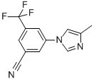 3-(4-Methyl-1H-imidazol-1-yl)-5-(trifluoromethyl)benzonitrile