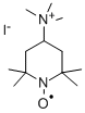 4-TRIMETHYLAMMONIUM-2,2,6,6-TETRAMETHYLPIPERIDINE-1-OXYL IODIDE