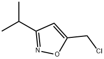 Isoxazole, 5-(chloromethyl)-3-(1-methylethyl)- (9CI)