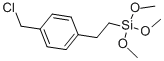 ((CHLOROMETHYL)PHENYLETHYL)TRIMETHOXYSILANE