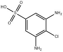 3,5-diamino-4-chlorobenzenesulphonic acid