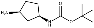 Carbamic acid, [(1R,3S)-3-aminocyclopentyl]-, 1,1-dimethylethyl ester (9CI)