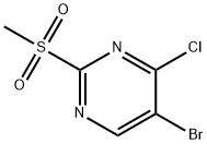 5-BROMO-4-CHLORO-2-METHANESULFONYL-PYRIMIDINE