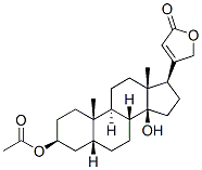 3-beta-acetoxy-14-hydroxy-5-beta,14-beta-card-20(22)-enolide