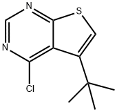 5-TERT-BUTYL-4-CHLORO-THIENO[2,3-D]PYRIMIDINE