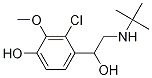 4-(2-(tert-butylaMino)-1-hydroxyethyl)-3-chloro-2-Methoxyphenol