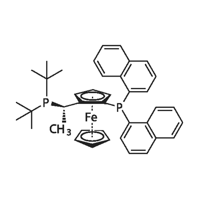 (S)-1-{(R)-2-[DI(1-NAPHTHYL)PHOSPHINO]FERROCENYL}ETHYLDI-TERT.-BUTYLPHOSPHINE