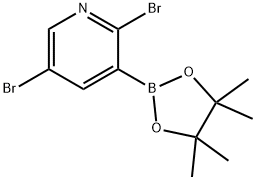 2,5-DIBROMOPYRIDINE-3-BORONIC ACID PINACOL ESTER