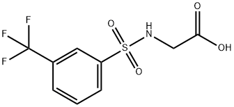 (([3-(TRIFLUOROMETHYL)PHENYL]SULFONYL)AMINO)ACETIC ACID