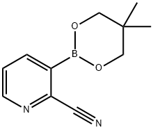 2-Cyanopyridine-3-boronic acid neopentyl glycol ester