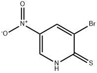 3-Bromo-2-mercapto-5-nitropyridine