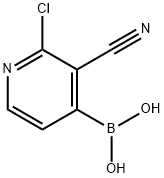 2-CHLORO-3-CYANOPYRIDIN-4-YLBORONIC ACID