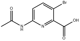 6-ACETAMIDO-3-BROMOPYRIDINE-2-CARBOXYLIC ACID 96%6-ACETAMIDO-3-BROMOPICOLINIC ACID