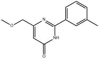 6-(METHOXYMETHYL)-2-(3-METHYLPHENYL)PYRIMIDIN-4-OL