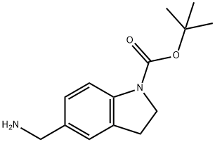 Tert-butyl 5-(aminomethyl)indoline-1-carboxylate