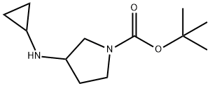 3-CYCLOPROPYLAMINO-PYRROLIDINE-1-CARBOXYLIC ACID TERT-BUTYL ESTER