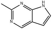 7H-Pyrrolo[2,3-d]pyrimidine, 2-methyl- (7CI)