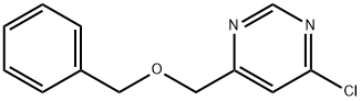 4-BENZYLOXYMETHYL-6-CHLORO-PYRIMIDINE