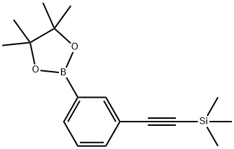 3-(4,4,5,5-Tetramethyl-[1,3,2]dioxaborolan-2-yl)-phenylethynyl-trimethylsilane