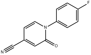 1-(4-Fluorophenyl)-2-oxo-1,2-dihydropyridine-4-carbonitrile