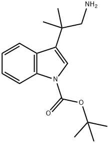 TERT-BUTYL 3-(1-AMINO-2-METHYLPROPAN-2-YL)-1H-INDOLE-1-CARBOXYLATE