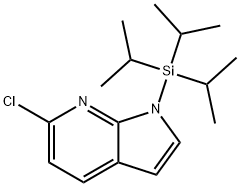 1H-Pyrrolo[2,3-b]pyridine, 6-chloro-1-[tris(1-methylethyl)silyl]-