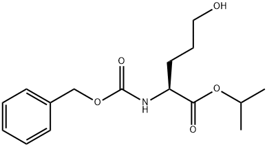 L-Norvaline, 5-hydroxy-N-[(phenylmethoxy)carbonyl]-, 1-methylethyl ester