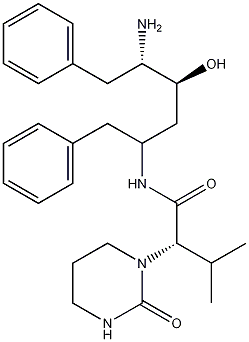 (S)-N-[(2S,4S,5S)-5-Amino-4-hydroxy-1,6-diphenylhexan-2-yl]-3-methyl-2-(2-oxotetrahydropyrimidin-1(2H)-yl)butanamide