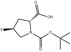 (2R,4S)-1-(tert-butoxycarbonyl)-4-fluoropyrrolidine-2-carboxylic acid