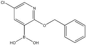 2-(Benzyloxy)-5-chloropyridin-3-ylboronic acid